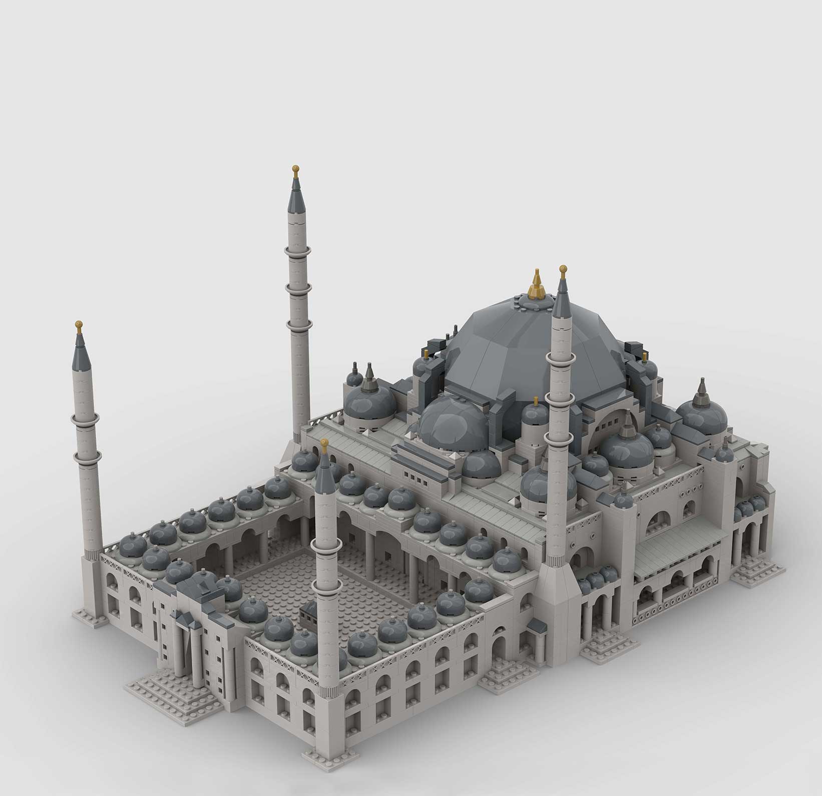 Lego Model of the Süleymaniye Mosque in Istanbul